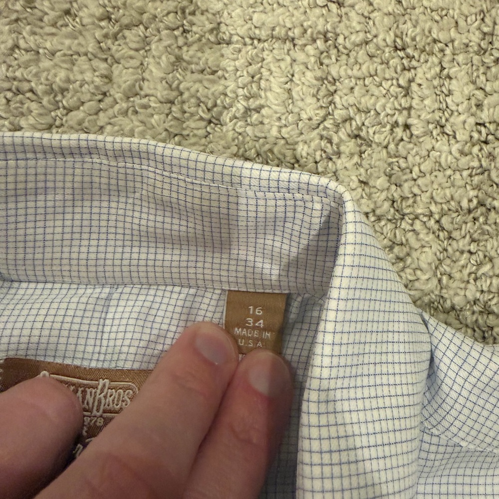 Men’s Gitman Bros Dress Shirt - Picture 4 of 4